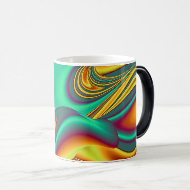 Taza Mágica Flores Mágicas de Primavera Verano Otoño (Anverso derecho)
