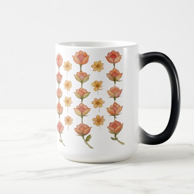Taza Mágica Flores Susurrantes (Derecha)
