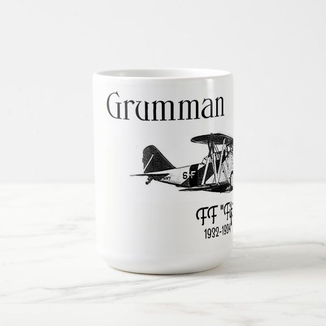 Taza Mágica FLUJOSO DE BIPLANE "FIFI" 1932-1934    -   Mug (Centro)