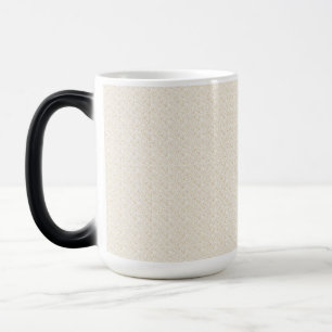Taza Mágica fondo blanco con un patrón de puntos pequeños