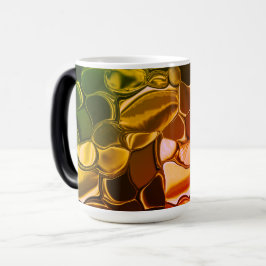 Taza Mágica Formas redondeadas que migran del rojo al verde