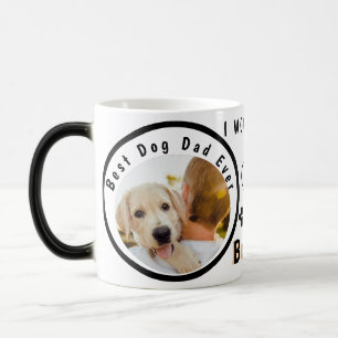 Taza Mágica Foto de Mascota personalizada del mejor perro del 