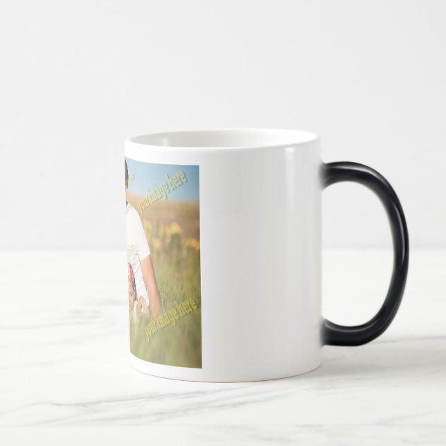 Taza Mágica Foto FAMILIAR ✨ Personalizado encantador (Derecha)