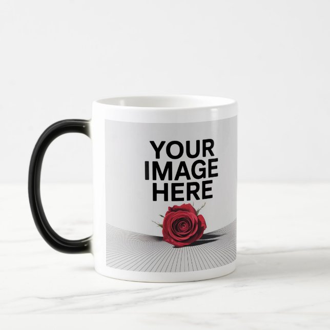 Taza Mágica Foto personalizada Mug - Café Personalizado Mug (Izquierda)