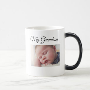 Taza Mágica Fotos personalizadas de mi nieto Mug