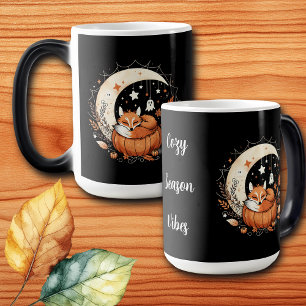 Taza Mágica Fox y Ghost de Halloween personalizados