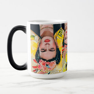 Taza Mágica FRIDA K. Classic Mug, café Mug de 15 oz