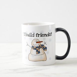Taza Mágica Friend Builder Cute Winter Snowman