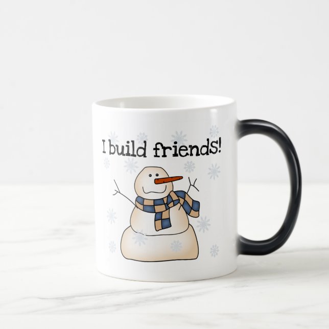 Taza Mágica Friend Builder Cute Winter Snowman (Derecha)