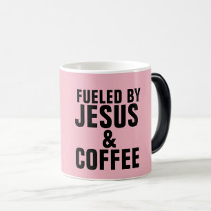 TAZA MÁGICA FUERADO POR JESÚS Y CAFÉ MUGS