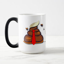 Taza Mágica Funny Emoji de broma Personalizado político Mug