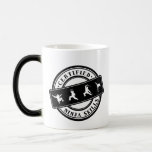 Taza Mágica Funny Gamers Mug Certified Ninja Hkills<br><div class="desc">Diseño de estilo de sello de caucho. Un regalo gracioso para los jugadores y los geek y para todo aquel que ame jugar videojuegos. No sólo tienen habilidades de juego. También obtuvieron habilidades de ninja certificadas.</div>