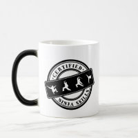 Funny Gamers Mug Certified Ninja Hkills