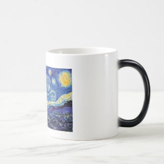 Taza Mágica furgoneta-gogh-Vincent-estrellado-noche