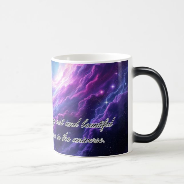Taza Mágica Galaxy Explosion Magic Mug - Descubre tu lugar en (Derecha)