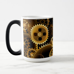 Taza Mágica Gases de bronce de vapor sin soldadura