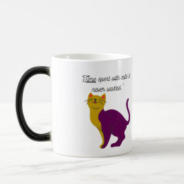 Taza Mágica gatito