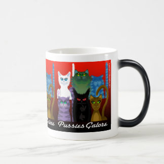 TAZA MÁGICA GATITOS A MONTONES