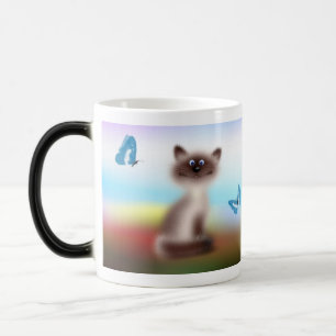 Taza Mágica Gato astuto