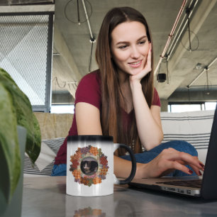 Taza Mágica Gato de caída rota