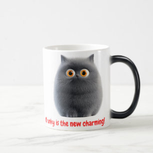 Taza Mágica Gato Grasa - Chunky Es El Nuevo Encantador