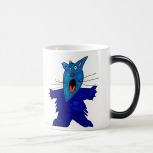 Taza Mágica Gato humorístico ・ Cooper Nielsen, 10 años - morph