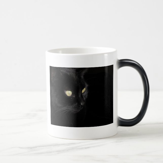 Taza Mágica Gato negro (Derecha)