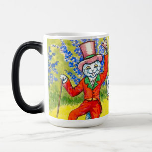 Taza Mágica Gatos Bailarines