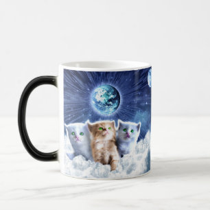 Taza Mágica Gatos en la nube