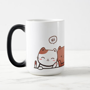 Taza Mágica Gatos, fondo de pantalla de Windows, fondos de Gua