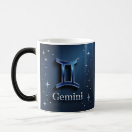 Taza Mágica Gemini Zodiac Sign Glyph Morphing Mug