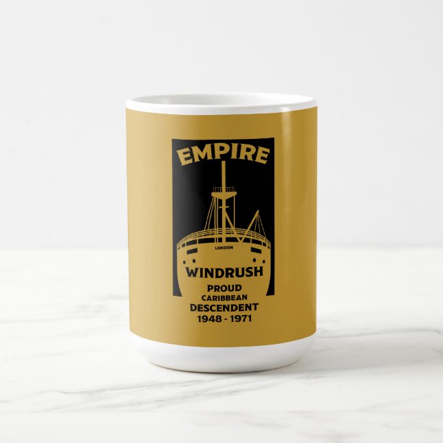 Taza Mágica Generación Windrush Historia Negra (Centro)