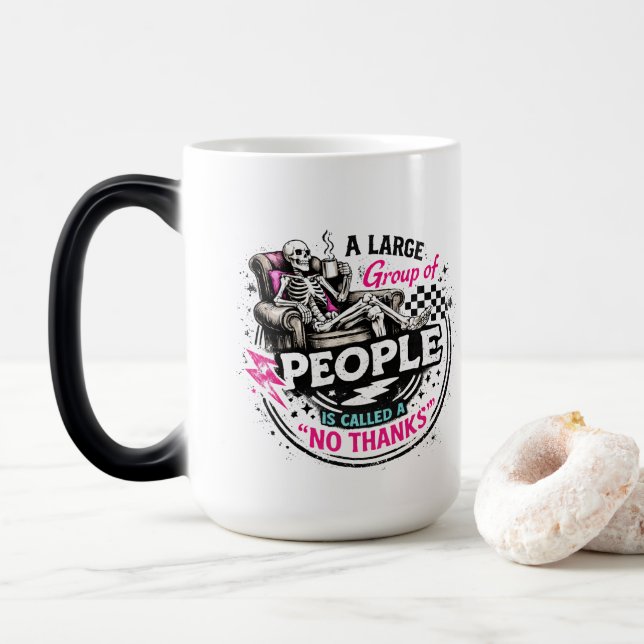 Taza Mágica Gente  (Con donut)