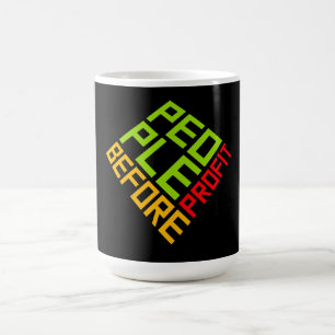 Taza Mágica Gente Antes que Ganancia Activismo Justicia Social