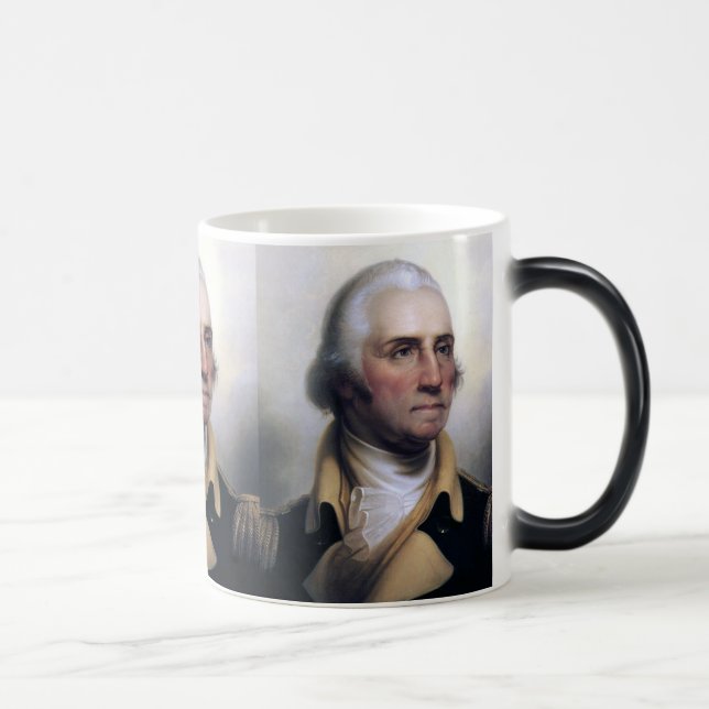 Taza Mágica George Washington Mugs (Derecha)