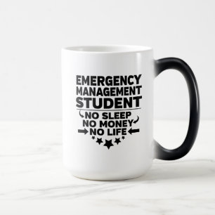 Taza Mágica Gestión de emergencias Estudiante sin vida de sueñ