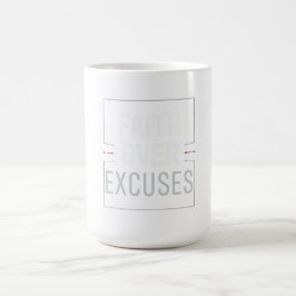 Taza Mágica Gimnasio de motivación de fe sobre excusas – Disco