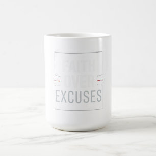 Taza Mágica Gimnasio de motivación de fe sobre excusas – Disco