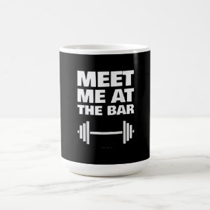 Taza Mágica Gimnasio Gracioso Conoce Mí En El Bar Gym Lover Re