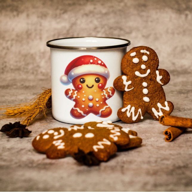 Taza Mágica Gingbread Santa (Subido por el creador)