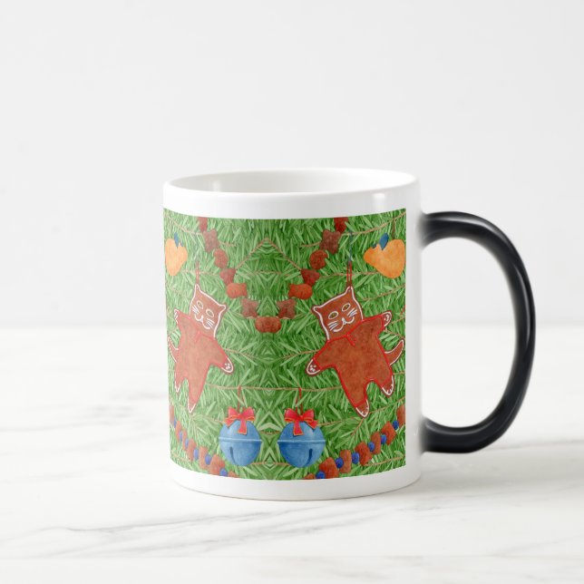 Taza Mágica GINGERBREAD KITTY Morphing Mug (Derecha)