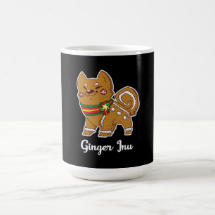 Taza Mágica Gingerbread shiba inu Regalo de perros para navi