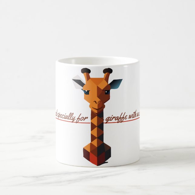 Taza Mágica Giraffe isométrica (Centro)