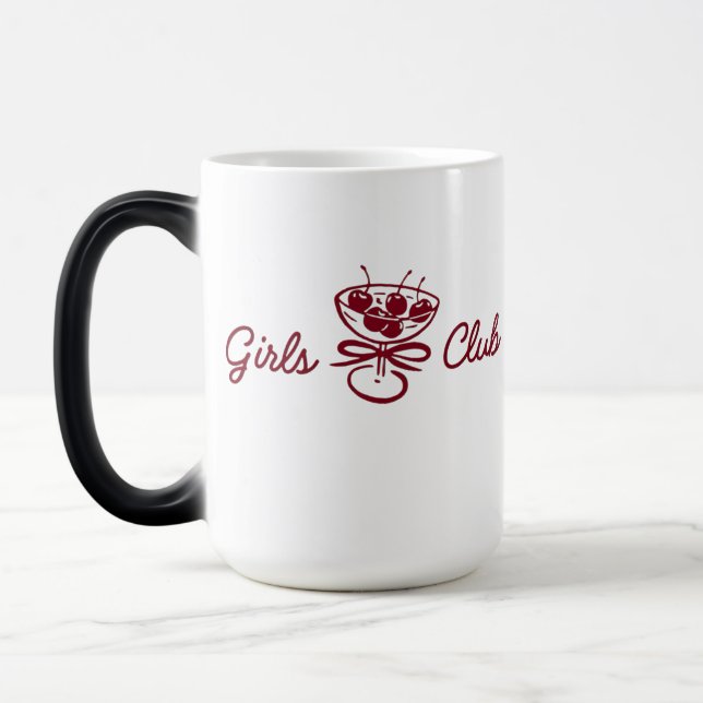 Taza Mágica Girls Club (Izquierda)