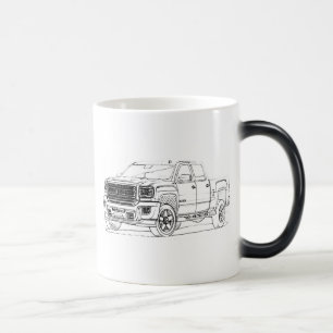 Taza Mágica GMC Sierra HD 2015