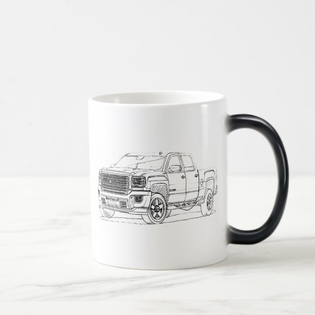 Taza Mágica GMC Sierra HD 2015 (Derecha)