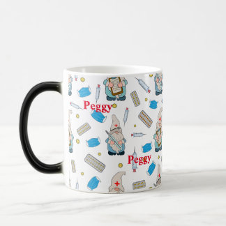 Taza Mágica Gnome Medical Coffee Mug Nurse Médica