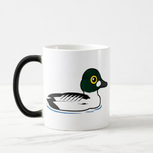 Taza Mágica Goldeneye del campo común de Birdorable