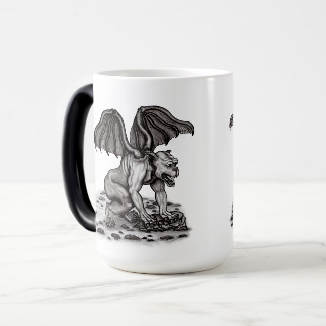 Taza Mágica Golem Gargoyle (Anverso izquierdo)