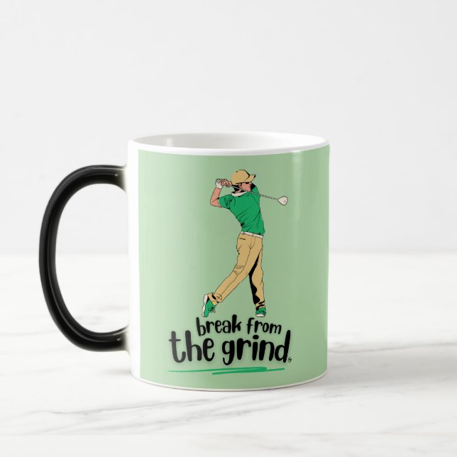 Taza Mágica Golf Swing BFTG Coffee Mug (Izquierda)